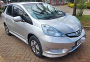 Honda Fit Shuttle 2012 Silver for sale