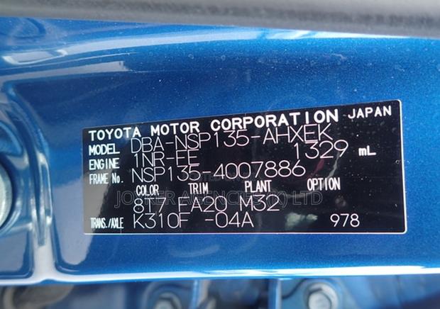 Toyota Vitz 1.3 AWD 5dr 2019 Blue
