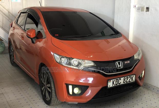 Honda Fit 2014 Orange