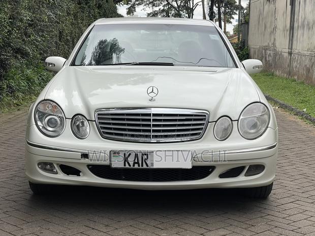 Mercedes-Benz E240 2004 White