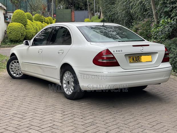 Mercedes-Benz E240 2004 White