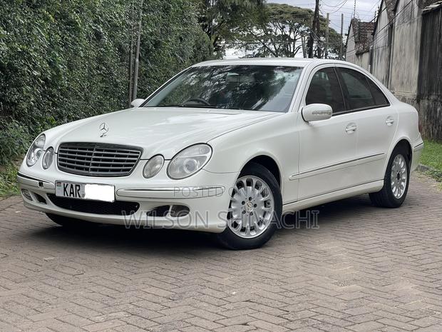 Mercedes-Benz E240 2004 White