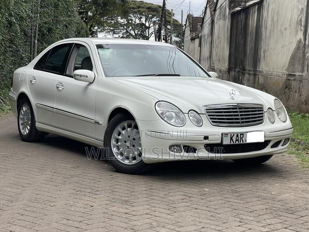 Mercedes-Benz E240 2004 White