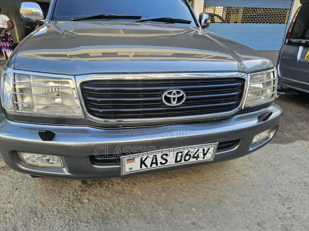 Toyota Land Cruiser 2002 Gray