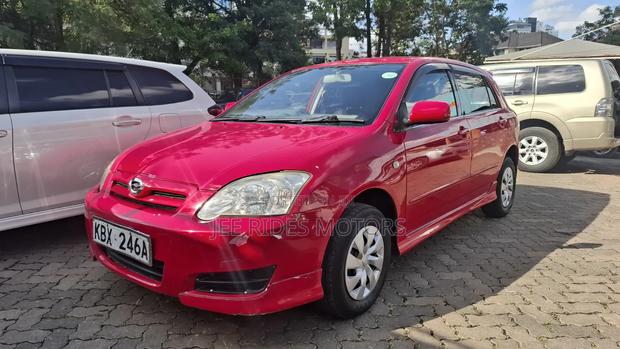Toyota Allex 2006 Red