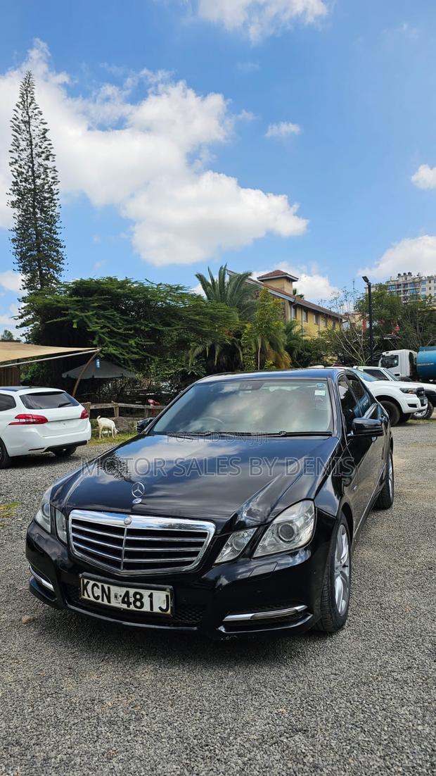 Mercedes-Benz E250 2011 Black