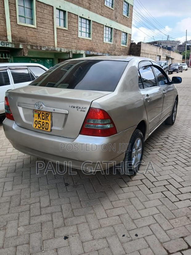 Toyota Corolla 2005 Gold