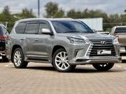 Lexus LX 570 AWD 2015 Silver for sale