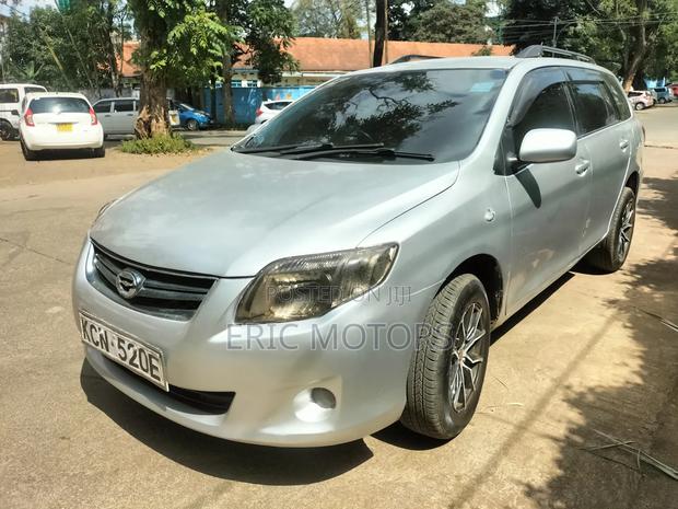 Toyota Corolla Fielder 2010 Silver