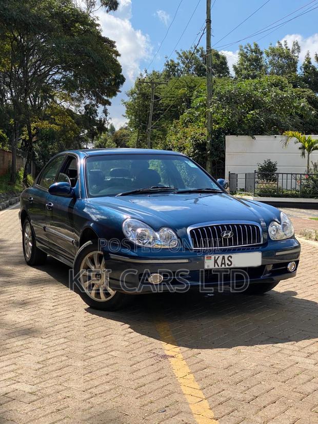 Hyundai Sonata Base w/2.7L V6 2004 Blue