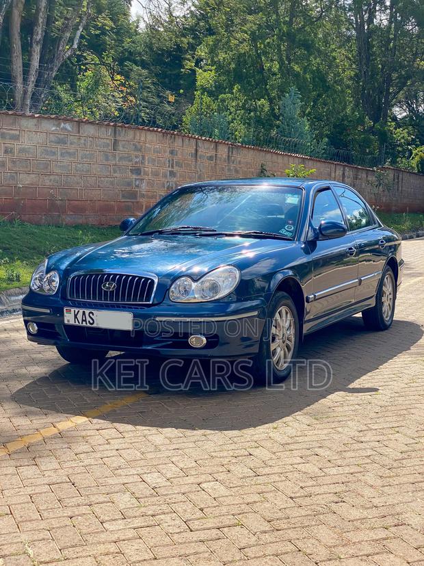 Hyundai Sonata Base w/2.7L V6 2004 Blue