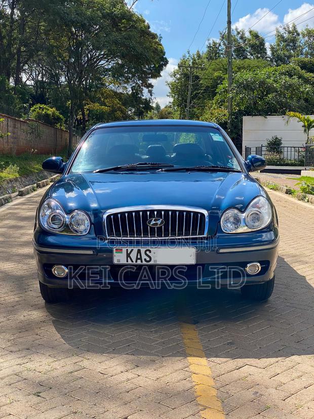 Hyundai Sonata Base w/2.7L V6 2004 Blue