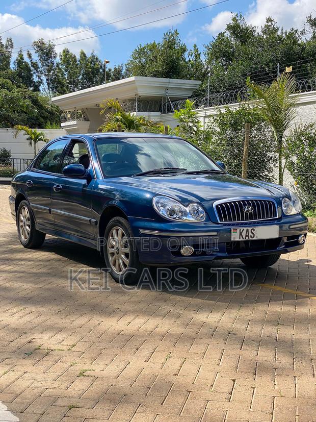Hyundai Sonata Base w/2.7L V6 2004 Blue