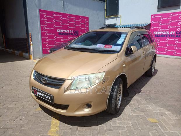 Toyota Corolla Fielder 2011 Gold