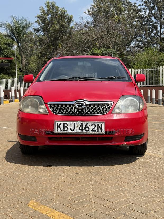 Toyota Corolla Fielder 2003 Red