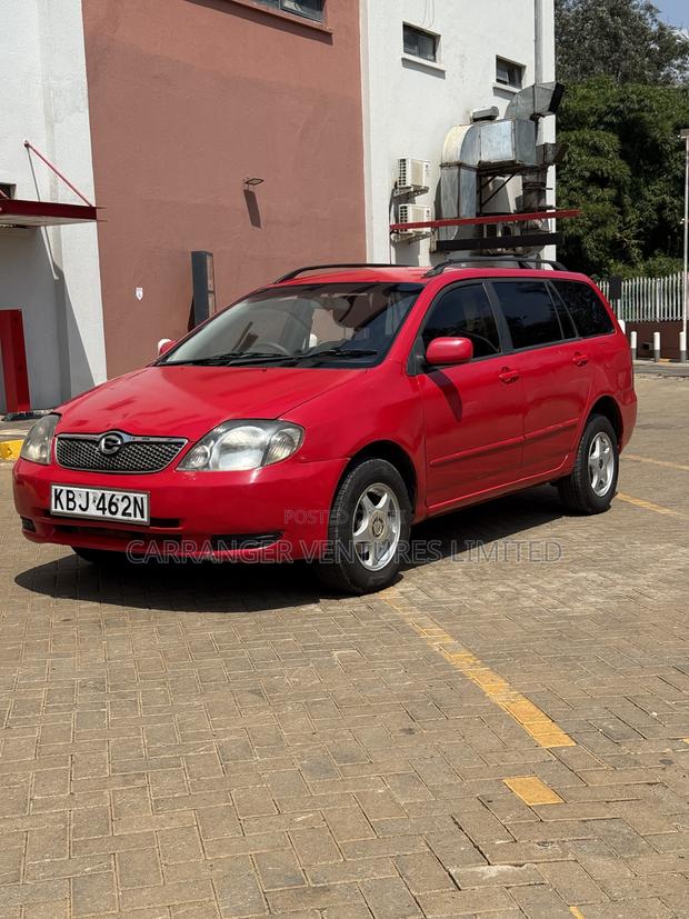 Toyota Corolla Fielder 2003 Red