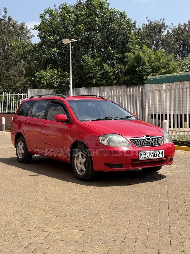 Toyota Corolla Fielder 2003 Red
