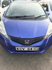Honda Fit 2012 Blue for sale