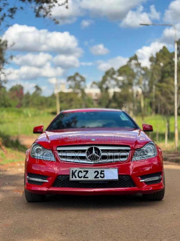 Mercedes-Benz C250 2013 Red