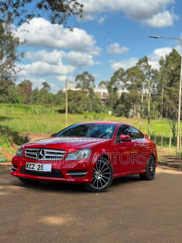 Mercedes-Benz C250 2013 Red