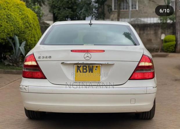 Mercedes-Benz E280 2007 White