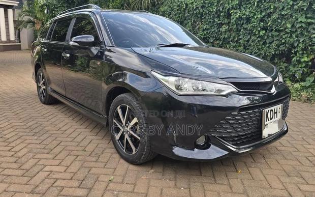 Toyota Corolla Fielder 2015 Black