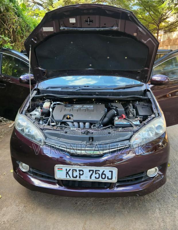 Toyota Wish 2010 Burgundy