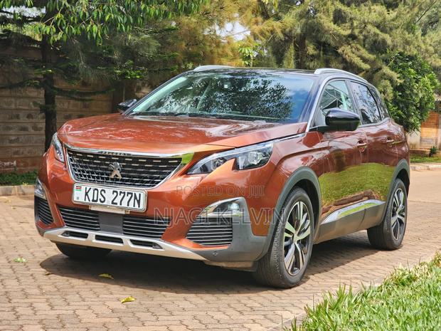 Peugeot 3008 2017 Orange