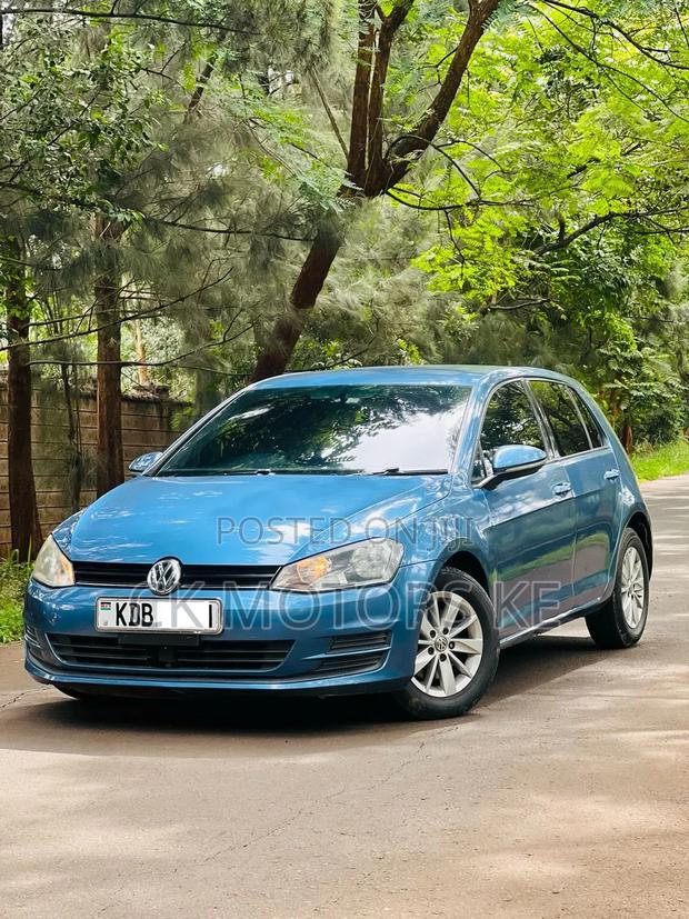 Volkswagen Golf 2013 Blue