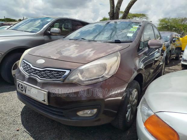 Kia Rio 2012 Brown
