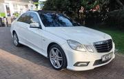 Mercedes-Benz E250 2011 White for sale