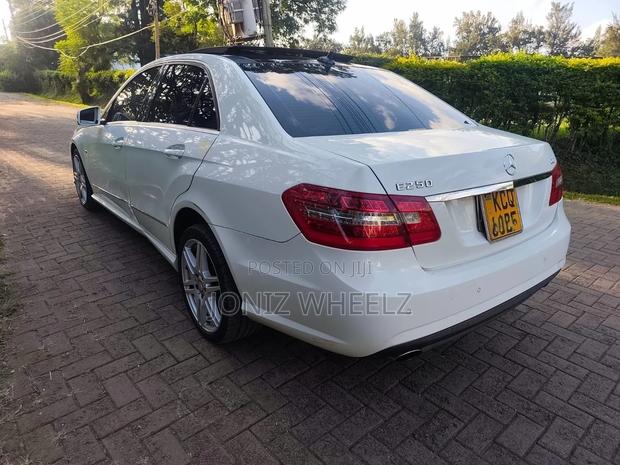 Mercedes-Benz E250 2011 White