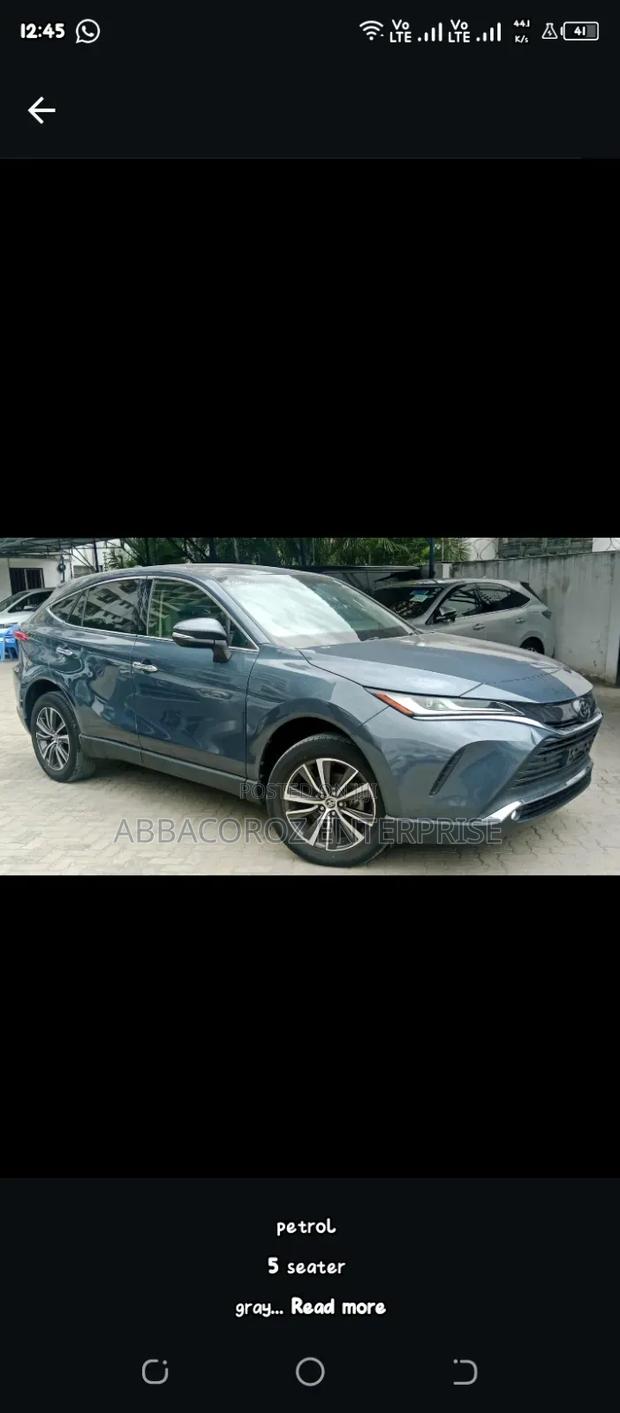 Toyota Harrier 2020 Gray