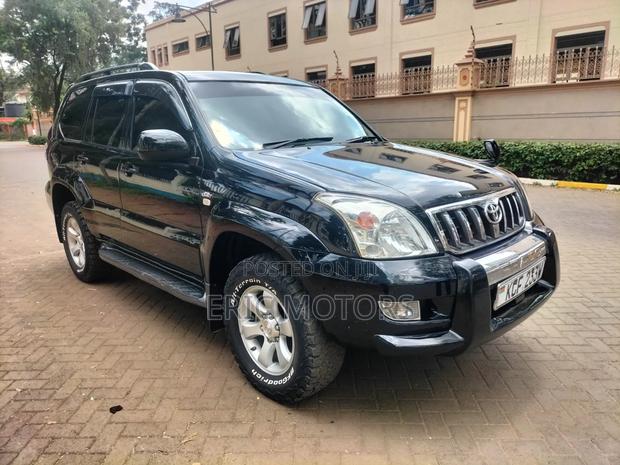 Toyota Land Cruiser Prado 2009 Matt Black