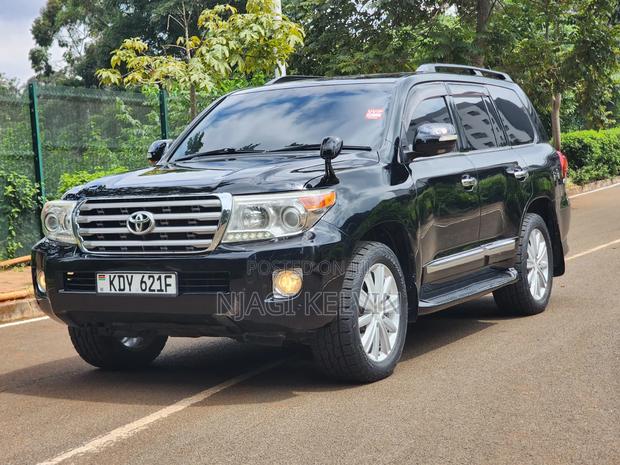Toyota Land Cruiser 4.6 V8 ZX 2012 Black