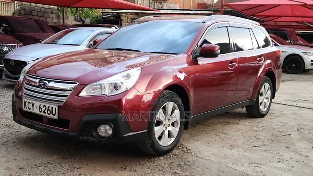 Subaru Outback 2012 Red