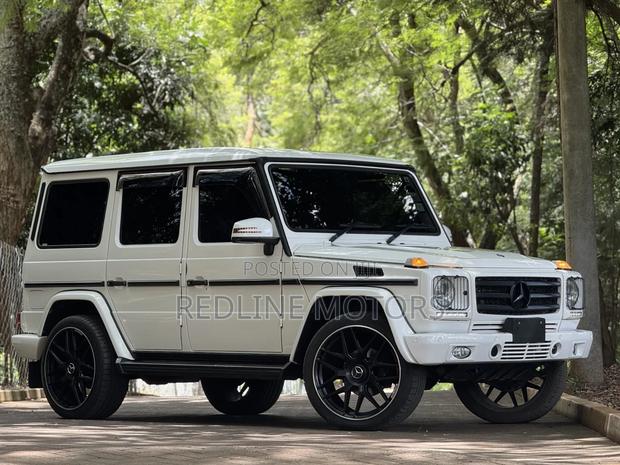 Mercedes-Benz G-Class G 350 BlueTEC 2015 White