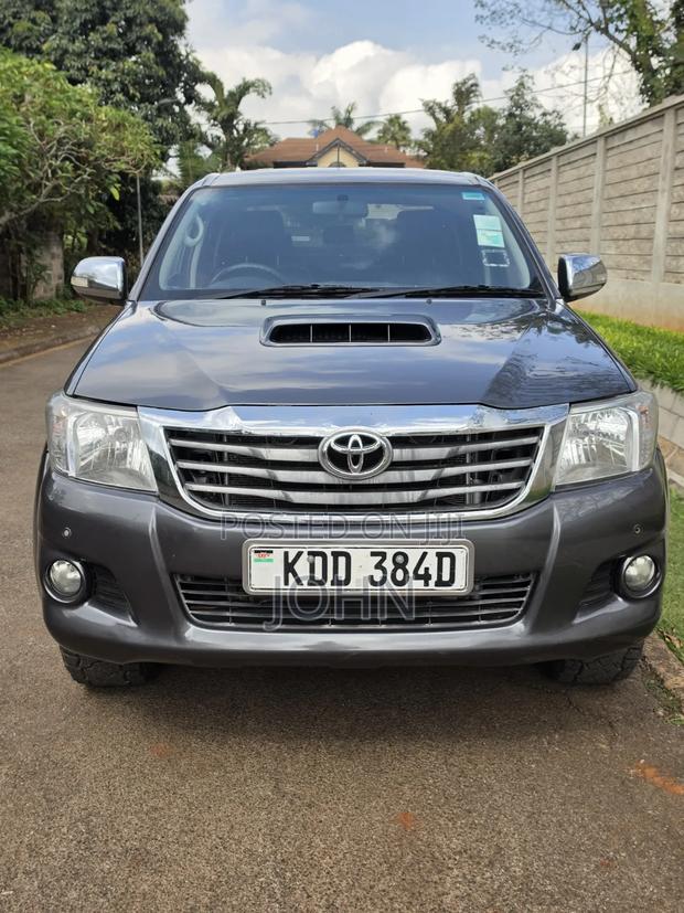 Toyota Hilux 3.0 D-4D 4x4 2014 Gray