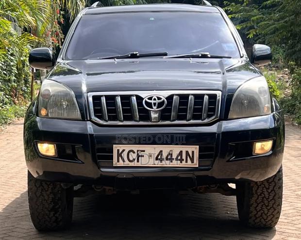 Toyota Land Cruiser Prado 2008 Black