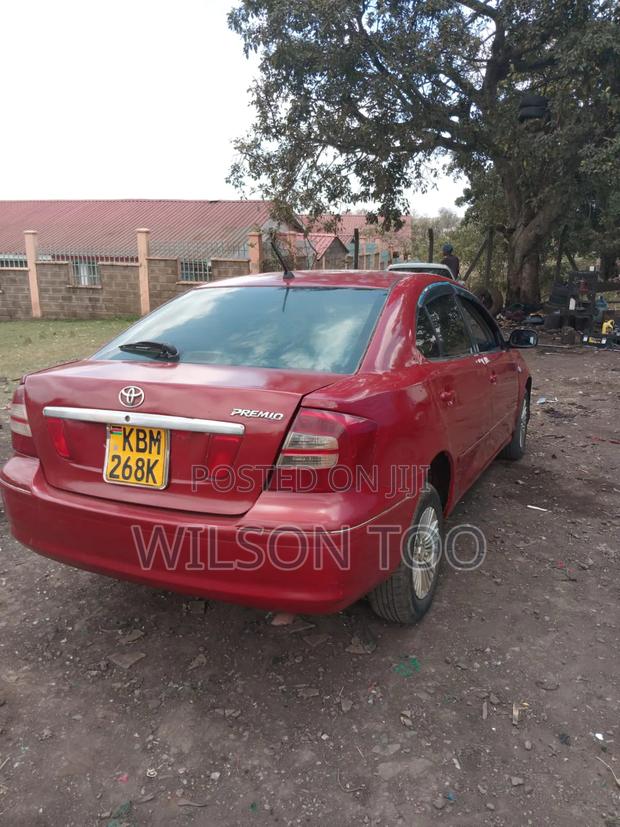 Toyota Premio 2005 Red