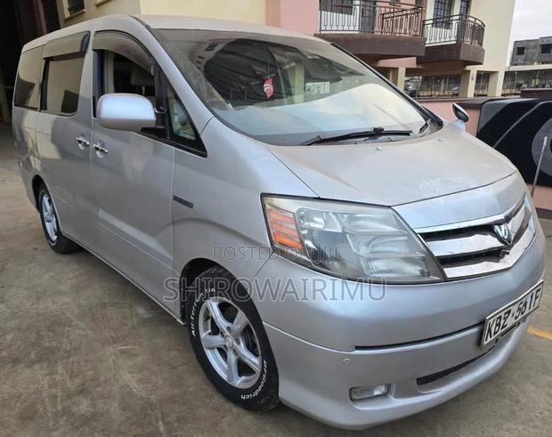 Toyota Alphard 2007 Silver