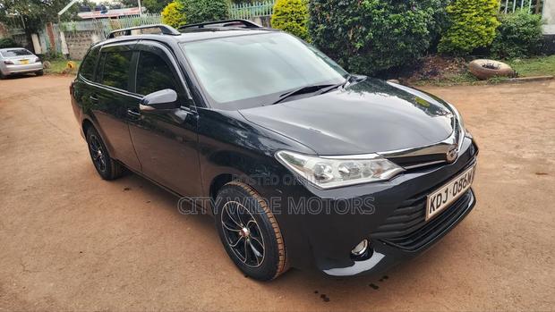 Toyota Corolla Fielder 2015 Black