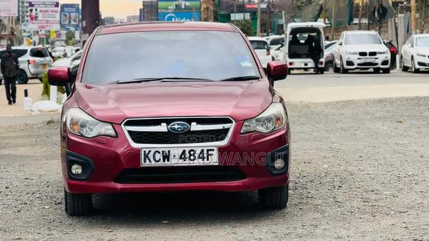 Subaru Impreza 2012 Red
