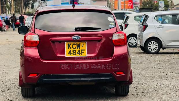Subaru Impreza 2012 Red