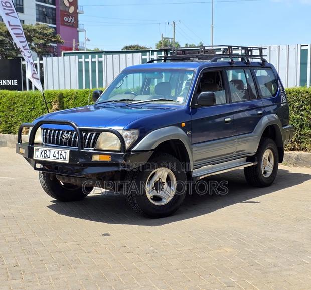 Toyota Land Cruiser Prado 3.0 D-4D 2002 Blue