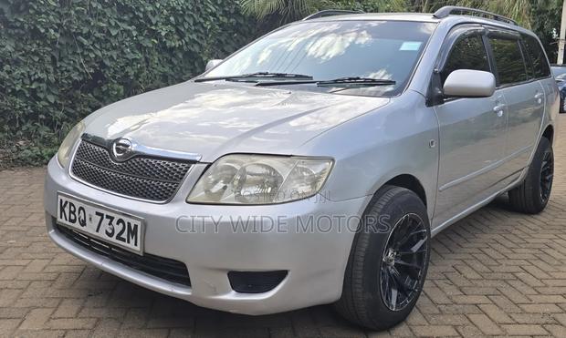 Toyota Corolla Fielder 2005 Silver