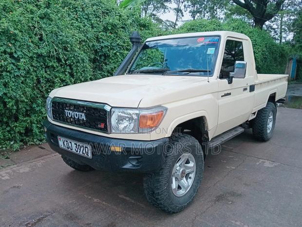 Toyota Land Cruiser 2004 Yellow