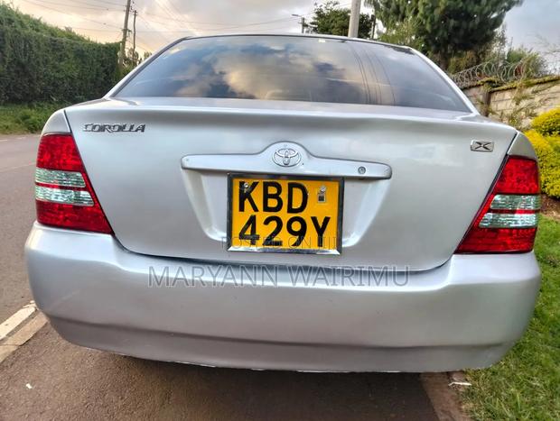 Toyota Corolla Sedan 2003 Silver