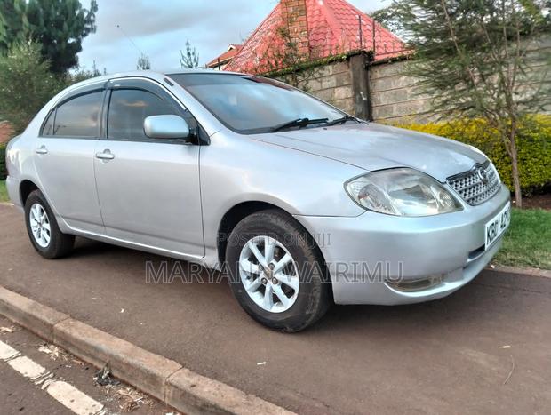 Toyota Corolla Sedan 2003 Silver