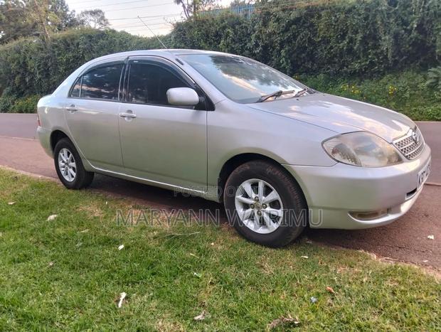 Toyota Corolla Sedan 2003 Silver